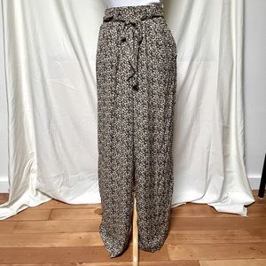 Zara sheer floral pant